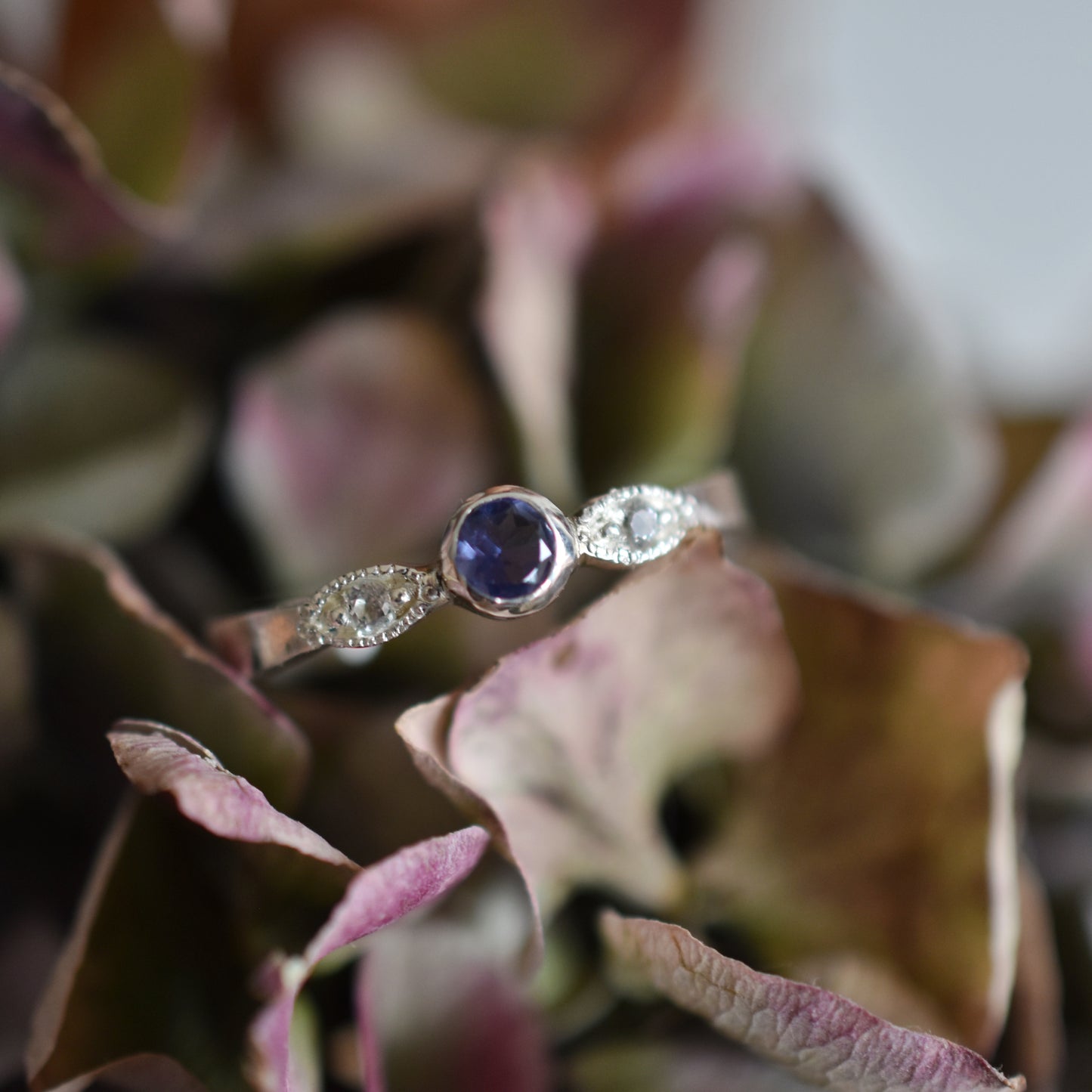 Anillo hojas